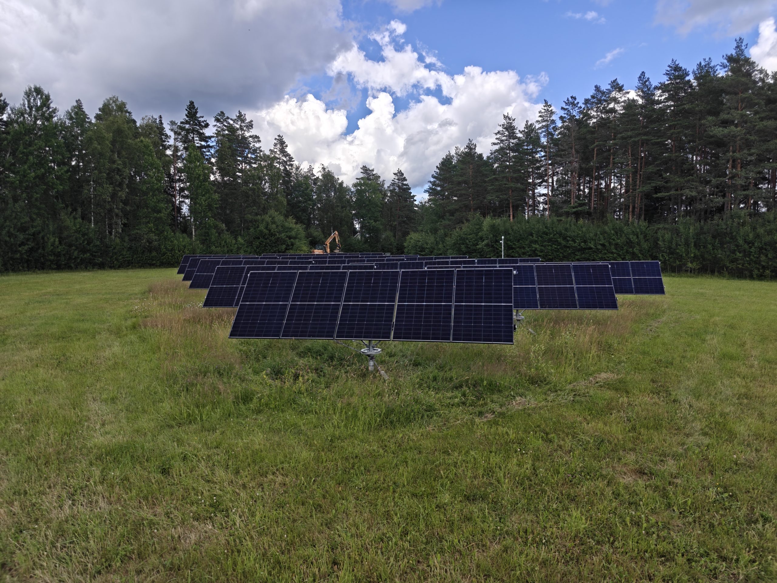 Solanläggning Installation Brobybruk