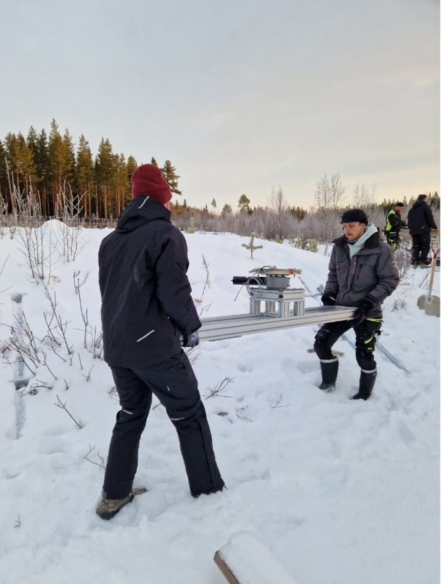 Nu testar vi Vajas lösningar i tuffa miljöer